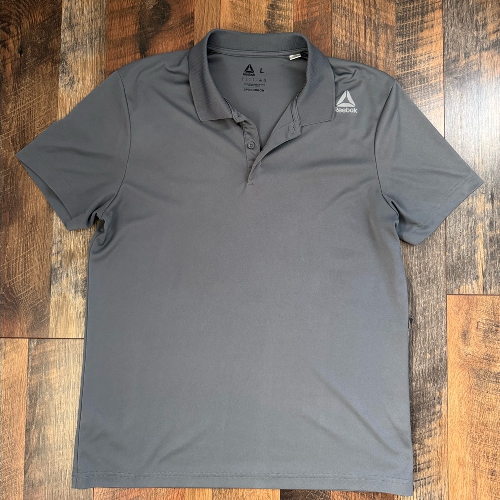 REEBOK Men’s Large Short Sleeve Speedwick Polo